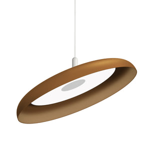 Pablo Designs - NIVE PND 22 TER WHT - LED Pendant - Nivel - Terracotta/ White