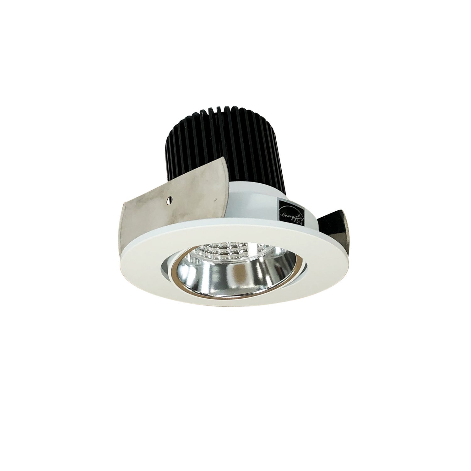 Nora Lighting - NIOB-2RC27XCMPW/10 - Adjustable Trim - Rec Iolite - Specular Clear Reflector / Matte Powder White Flange