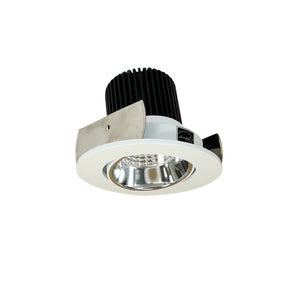 Nora Lighting - NIOB-2RC30XCMPW/10 - Regress Adjustable Trim - Rec Iolite - Specular Clear Reflector / Matte Powder White Flange