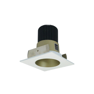 Nora Lighting - NIOB-2SNDC27XCHMPW/10 - Trim - Rec Iolite - Champagne Haze Reflector / Matte Powder White Flange