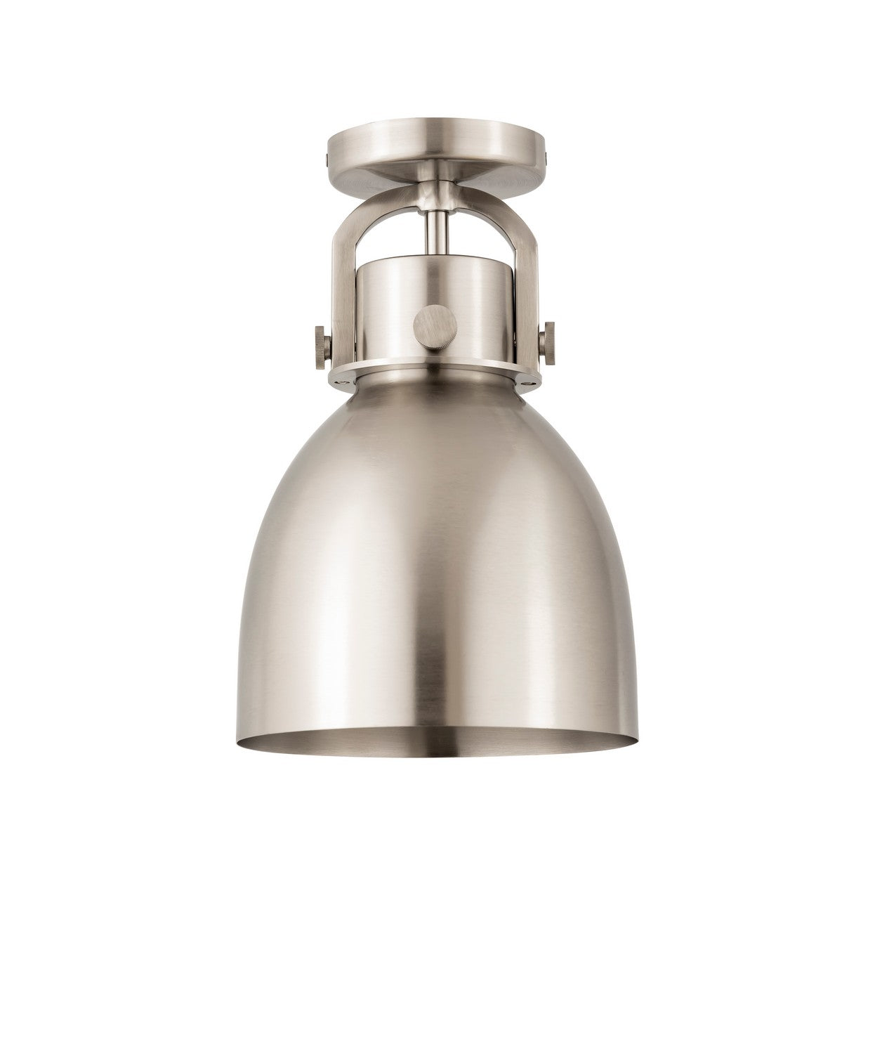 Innovations - 410-1F-SN-M412-8SN - One Light Flush Mount - Downtown Urban - Satin Nickel