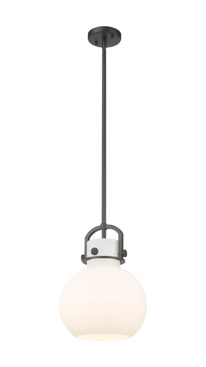 Innovations - 410-1SM-BK-G410-10WH - One Light Pendant - Downtown Urban - Matte Black