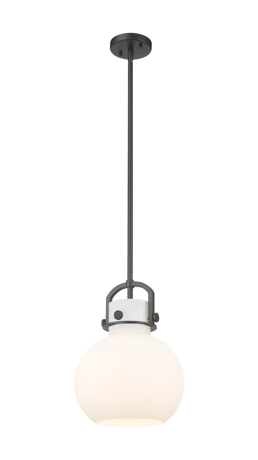 Innovations - 410-1SM-BK-G410-10WH - One Light Pendant - Downtown Urban - Matte Black