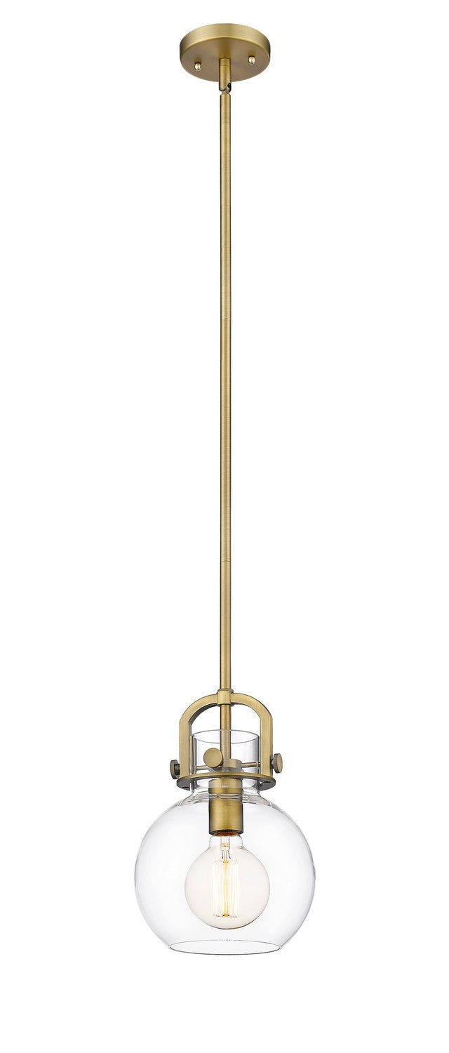 Innovations - 410-1SS-BB-G410-8CL - One Light Pendant - Downtown Urban - Brushed Brass