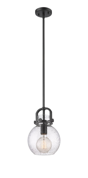 Innovations - 410-1SS-BK-G410-8SDY - One Light Pendant - Downtown Urban - Matte Black