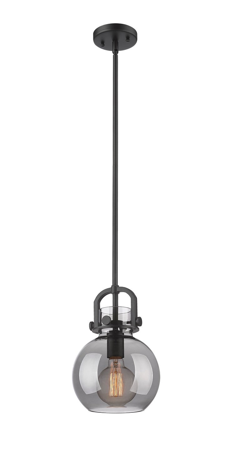 Innovations - 410-1SS-BK-G410-8SM - One Light Pendant - Downtown Urban - Matte Black