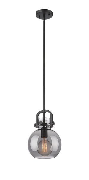 Innovations - 410-1SS-BK-G410-8SM - One Light Pendant - Downtown Urban - Matte Black