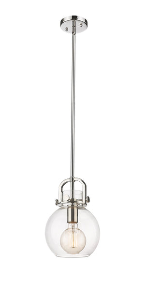 Innovations - 410-1SS-PN-G410-8CL - One Light Pendant - Downtown Urban - Polished Nickel