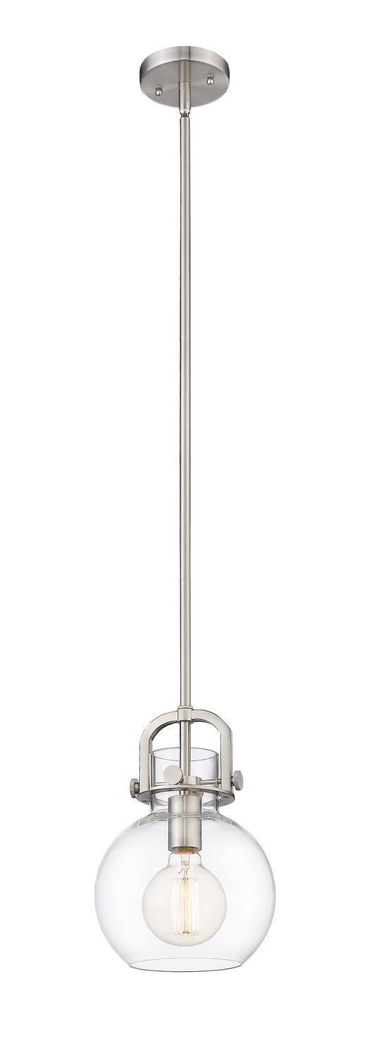 Innovations - 410-1SS-SN-G410-8CL - One Light Pendant - Downtown Urban - Satin Nickel