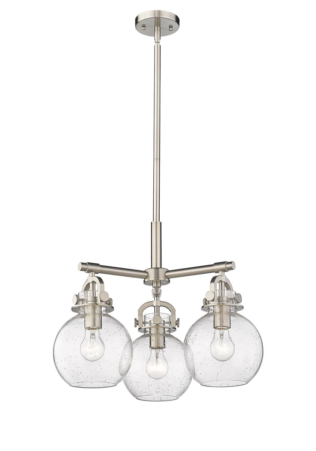 Innovations - 410-3CR-SN-G410-7SDY - Three Light Pendant - Downtown Urban - Satin Nickel