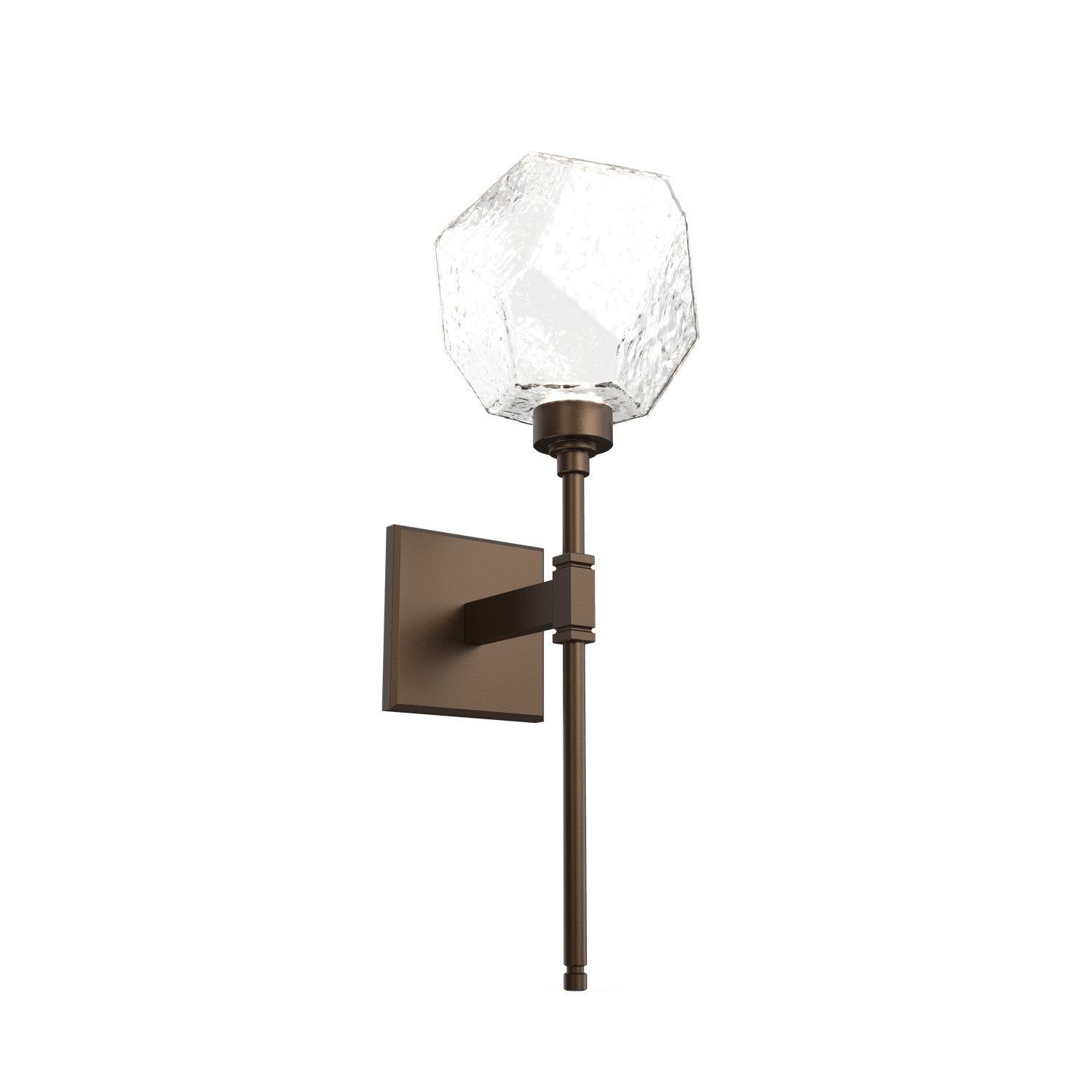 Hammerton Studio - IDB0039-08-FB-C-L3-RTS - LED Wall Sconce - Gem - Flat Bronze