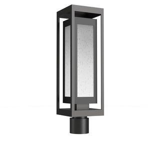 Hammerton Studio - OMB0027-01-AG-FS-L2 - LED Post Mount - Outdoor Lighting - Argento Grey