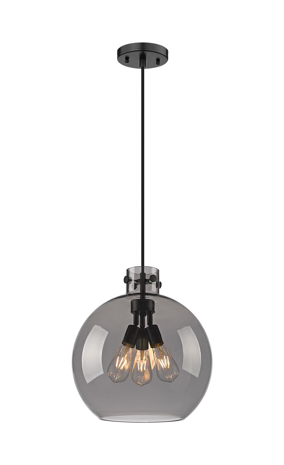 Innovations - 410-3PL-BK-G410-16SM - Three Light Pendant - Downtown Urban - Matte Black