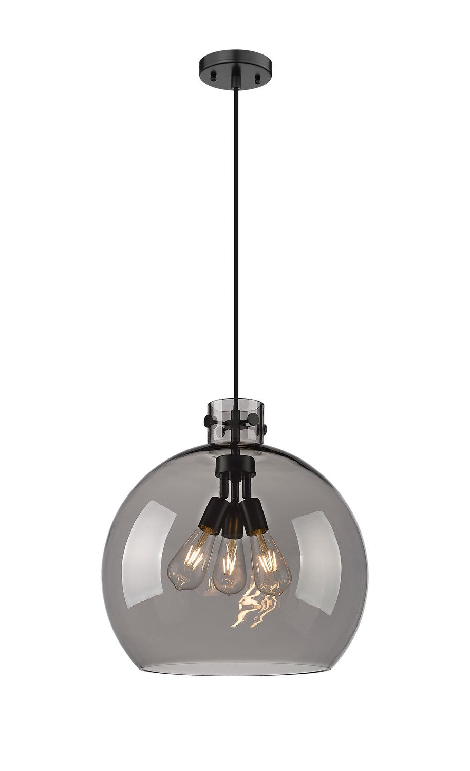 Innovations - 410-3PL-BK-G410-18SM - Three Light Pendant - Downtown Urban - Matte Black