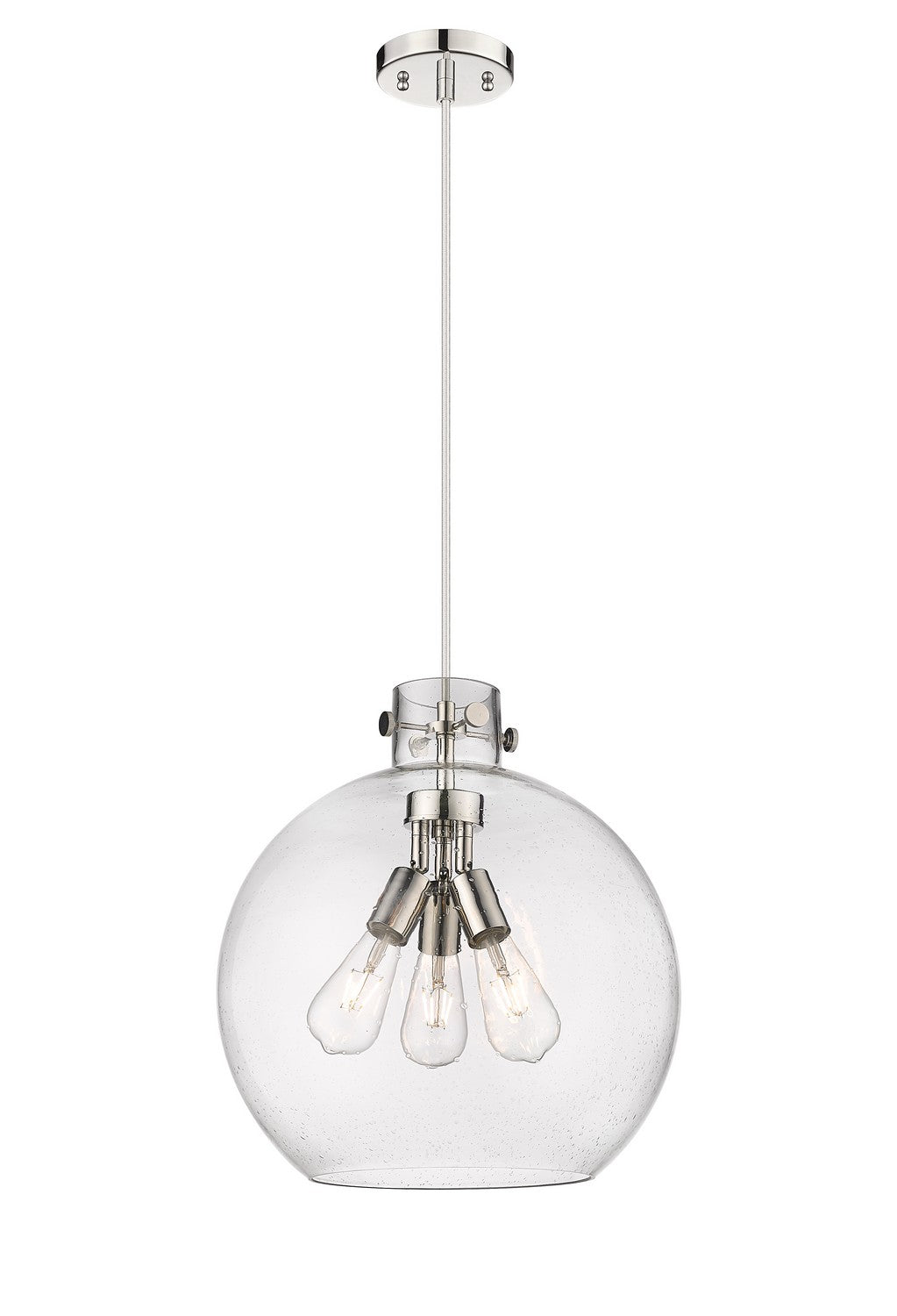 Innovations - 410-3PL-PN-G410-16SDY - Three Light Pendant - Downtown Urban - Polished Nickel