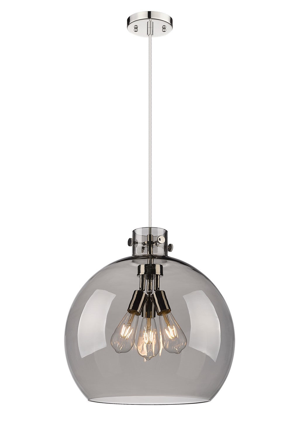 Innovations - 410-3PL-PN-G410-18SM - Three Light Pendant - Downtown Urban - Polished Nickel