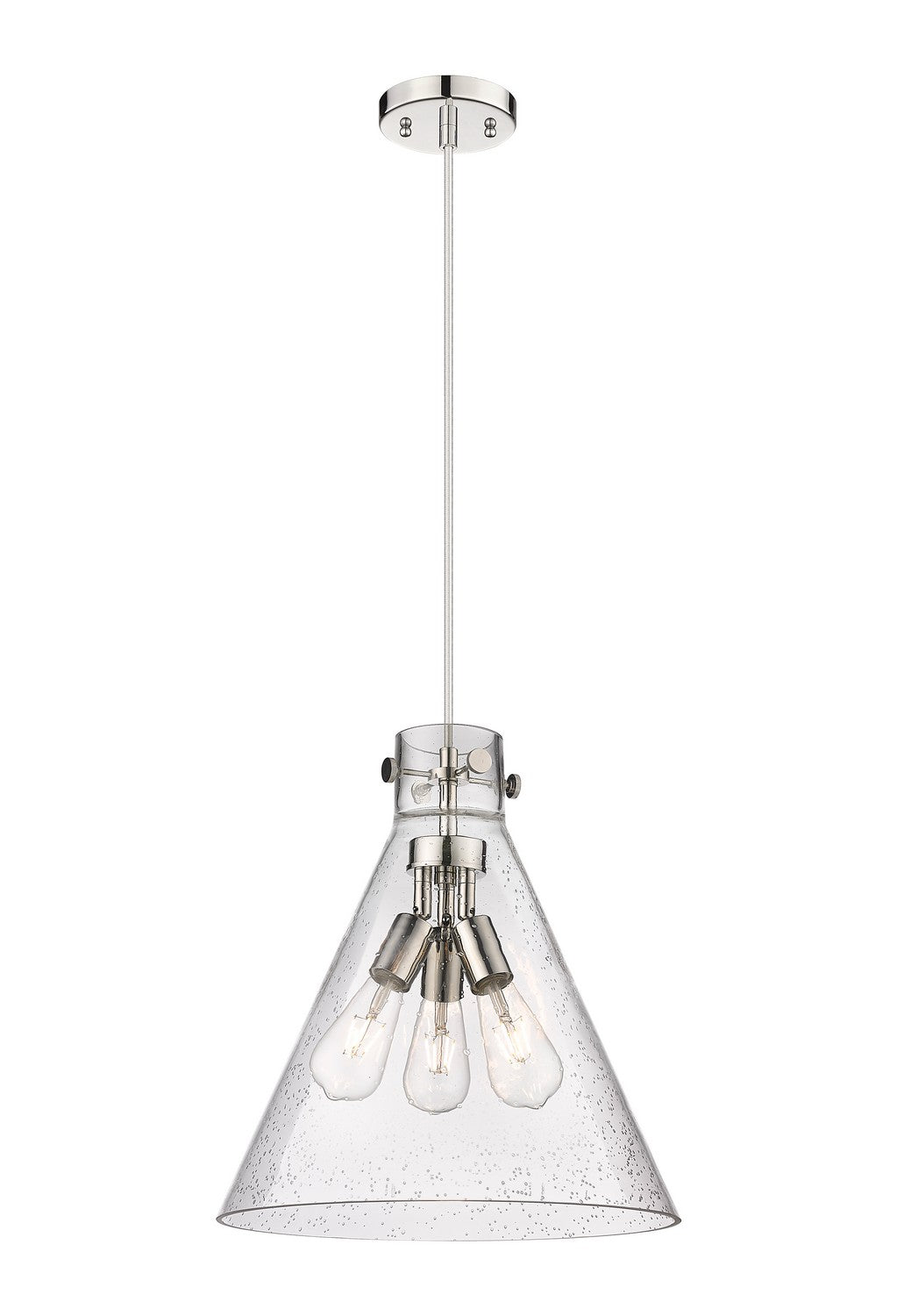 Innovations - 410-3PL-PN-G411-16SDY - Three Light Pendant - Downtown Urban - Polished Nickel