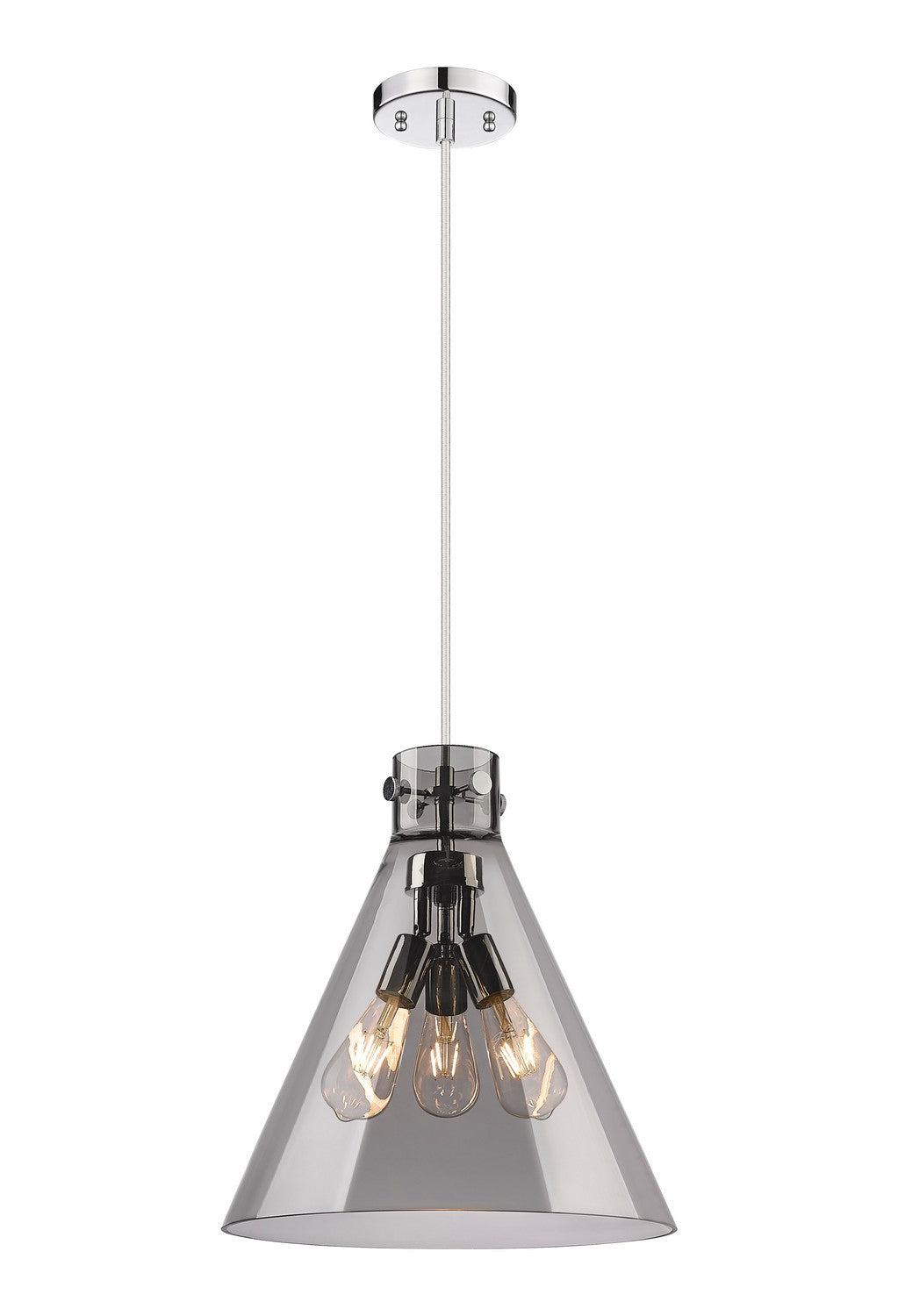 Innovations - 410-3PL-PN-G411-16SM - Three Light Pendant - Downtown Urban - Polished Nickel