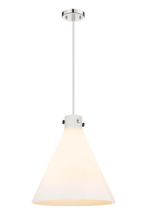 Innovations - 410-3PL-PN-G411-18WH - Three Light Pendant - Downtown Urban - Polished Nickel