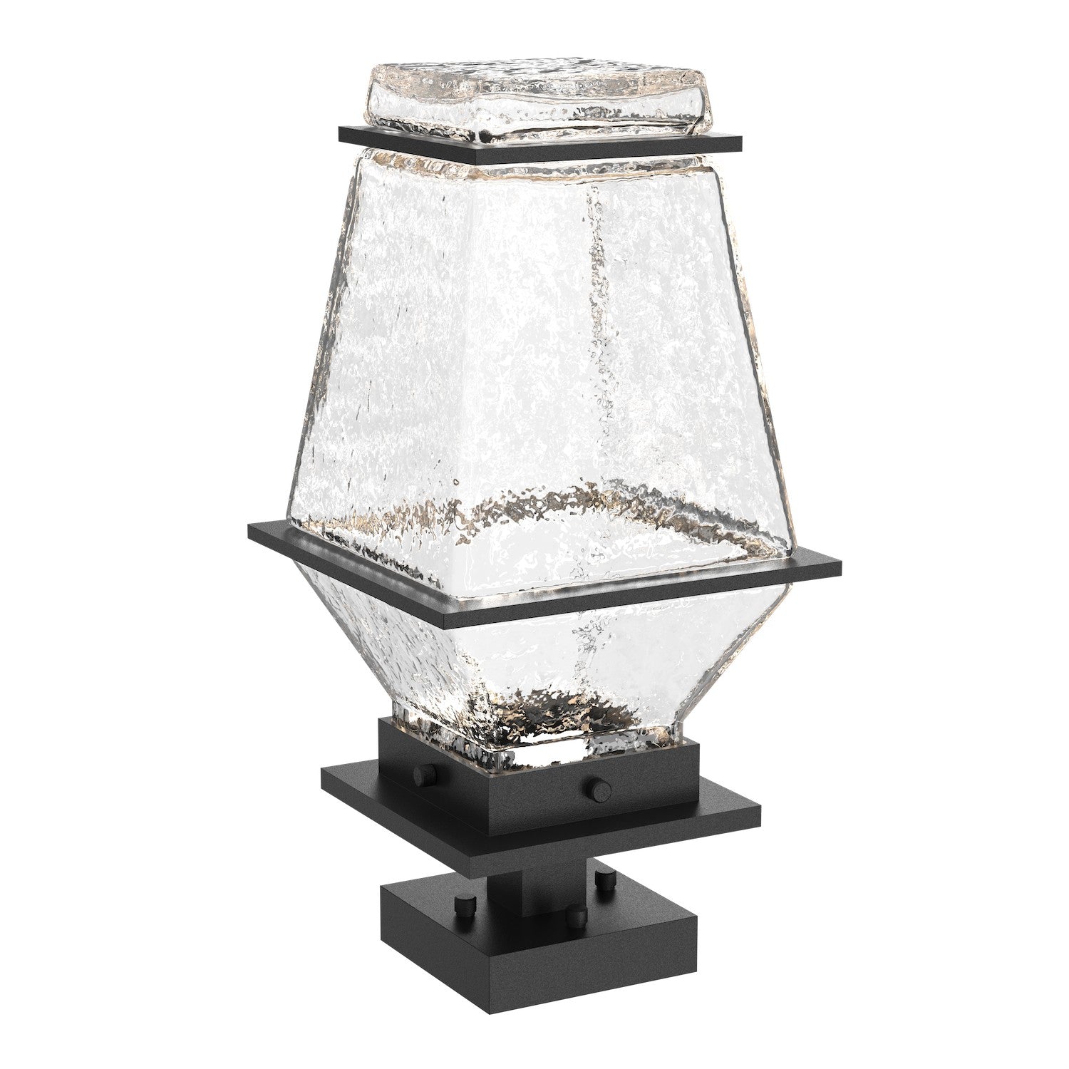 Hammerton Studio - OMB0077-01-TB-C-L2 - LED Pier Mount - Outdoor Lighting - Textured Black