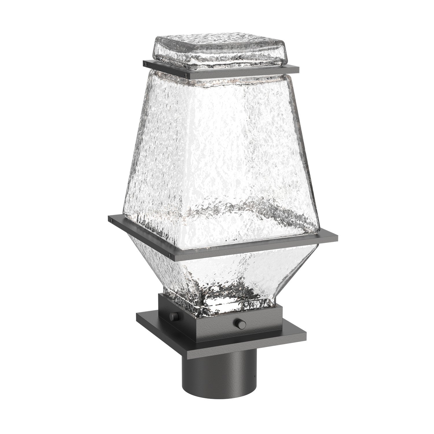 Hammerton Studio - OMB0077-02-AG-C-L2 - LED Post Mount - Outdoor Lighting - Argento Grey