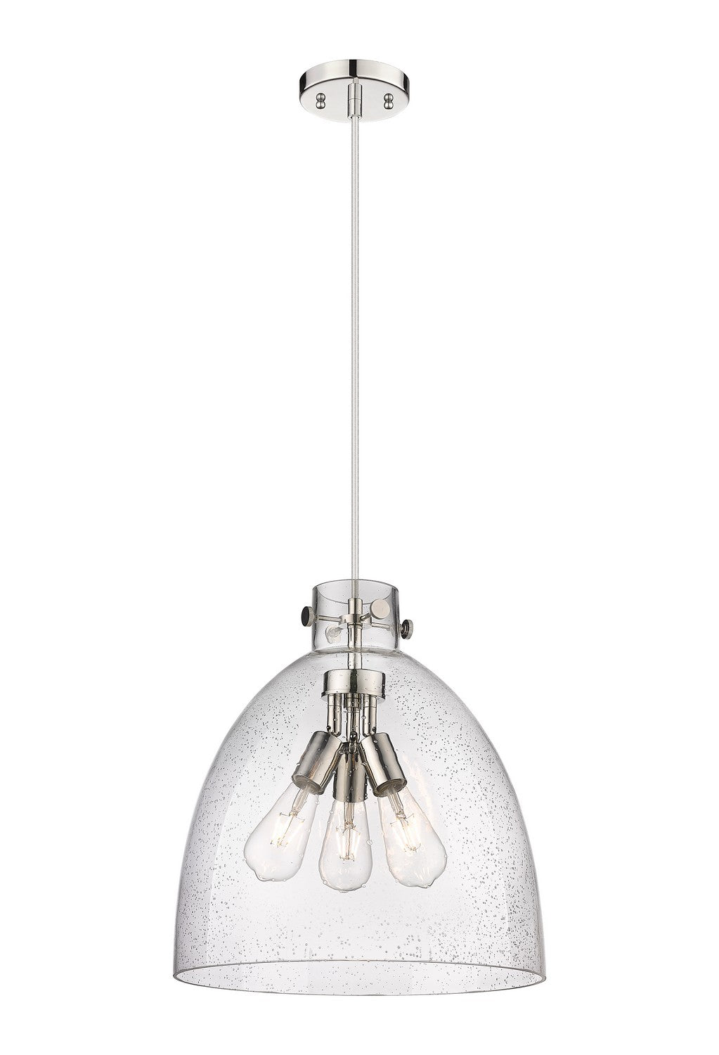 Innovations - 410-3PL-PN-G412-16SDY - Three Light Pendant - Downtown Urban - Polished Nickel