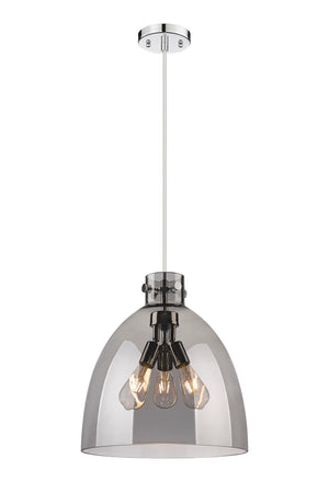 Innovations - 410-3PL-PN-G412-16SM - Three Light Pendant - Downtown Urban - Polished Nickel