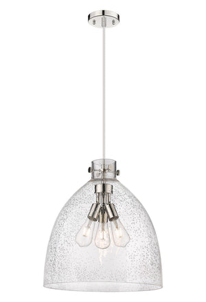 Innovations - 410-3PL-PN-G412-18SDY - Three Light Pendant - Downtown Urban - Polished Nickel