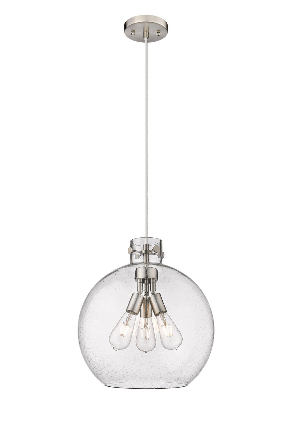 Innovations - 410-3PL-SN-G410-16SDY - Three Light Pendant - Downtown Urban - Satin Nickel