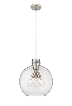 Innovations - 410-3PL-SN-G410-16SDY - Three Light Pendant - Downtown Urban - Satin Nickel