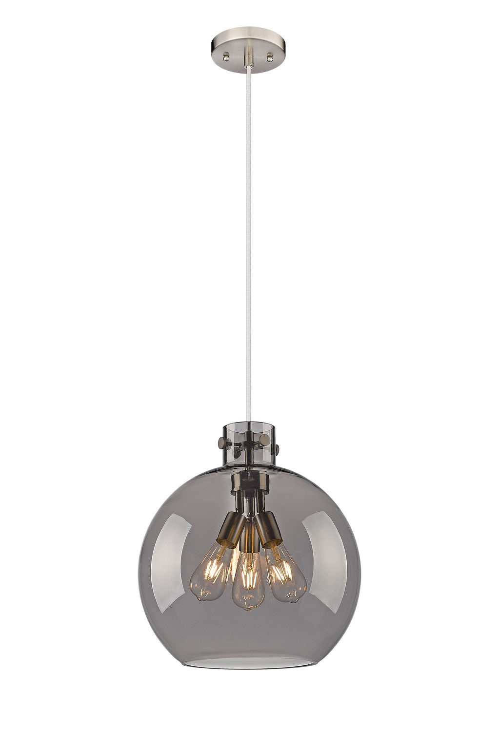 Innovations - 410-3PL-SN-G410-16SM - Three Light Pendant - Downtown Urban - Satin Nickel