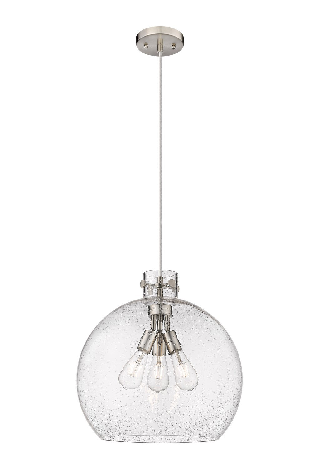 Innovations - 410-3PL-SN-G410-18SDY - Three Light Pendant - Downtown Urban - Satin Nickel