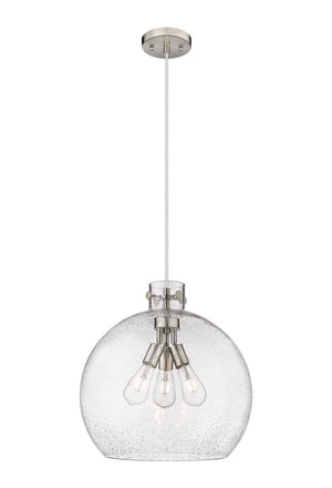 Innovations - 410-3PL-SN-G410-18SDY - Three Light Pendant - Downtown Urban - Satin Nickel