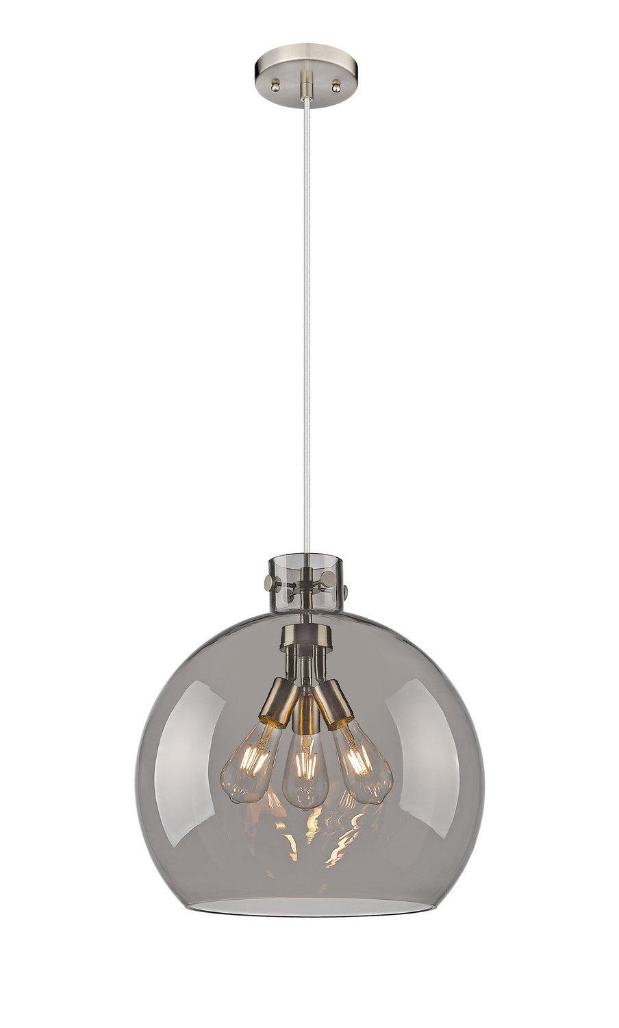 Innovations - 410-3PL-SN-G410-18SM - Three Light Pendant - Downtown Urban - Satin Nickel