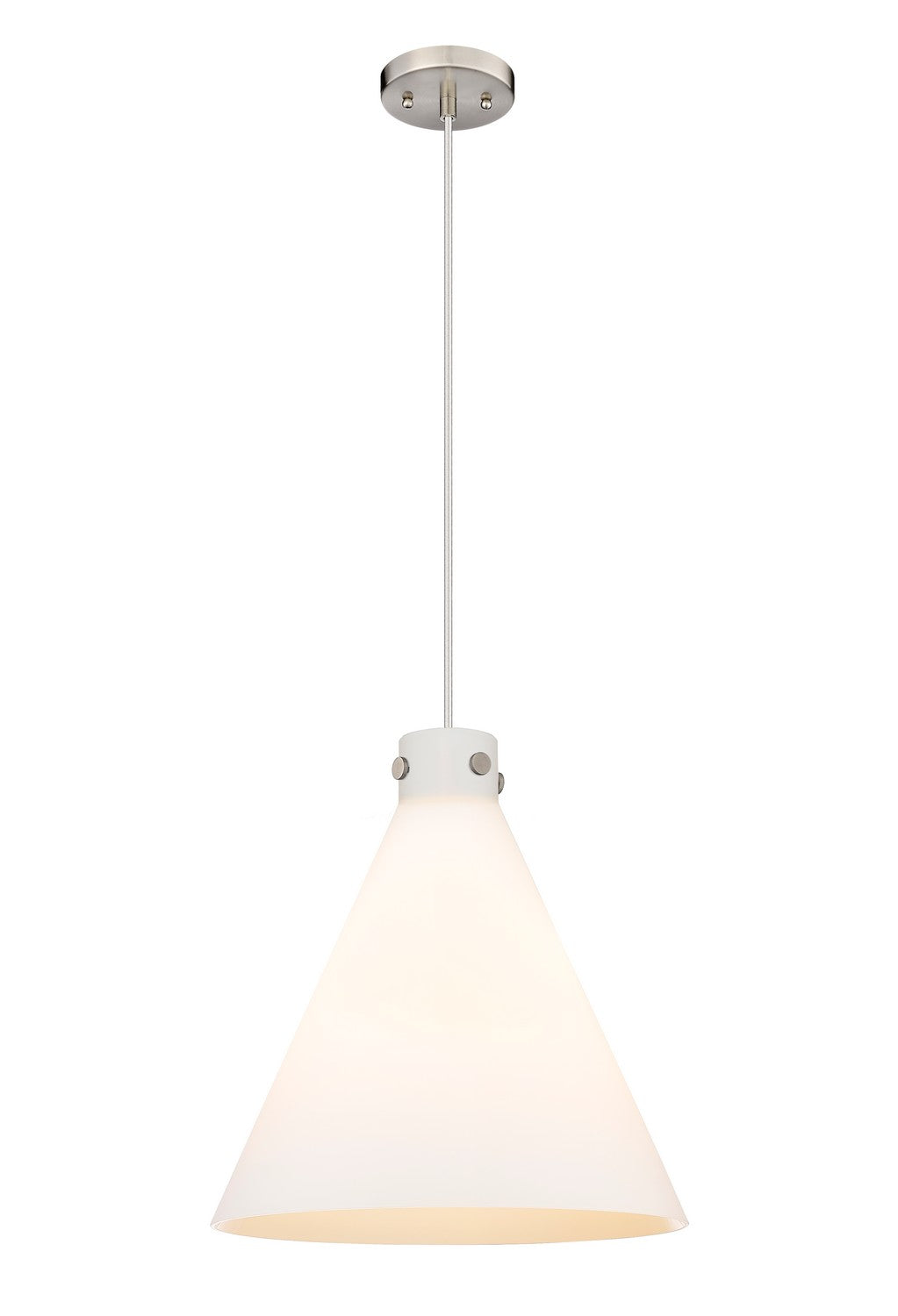 Innovations - 410-3PL-SN-G411-18WH - Three Light Pendant - Downtown Urban - Satin Nickel