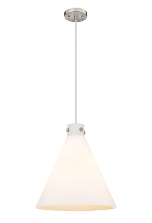 Innovations - 410-3PL-SN-G411-18WH - Three Light Pendant - Downtown Urban - Satin Nickel