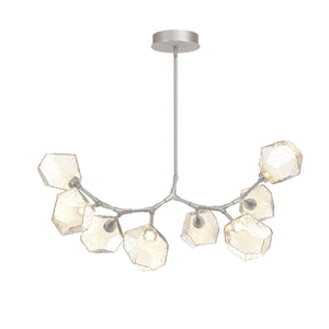 Hammerton Studio - PLB0039-BB-BS-A-001-L3-RTS - LED Branch - Gem - Beige Silver