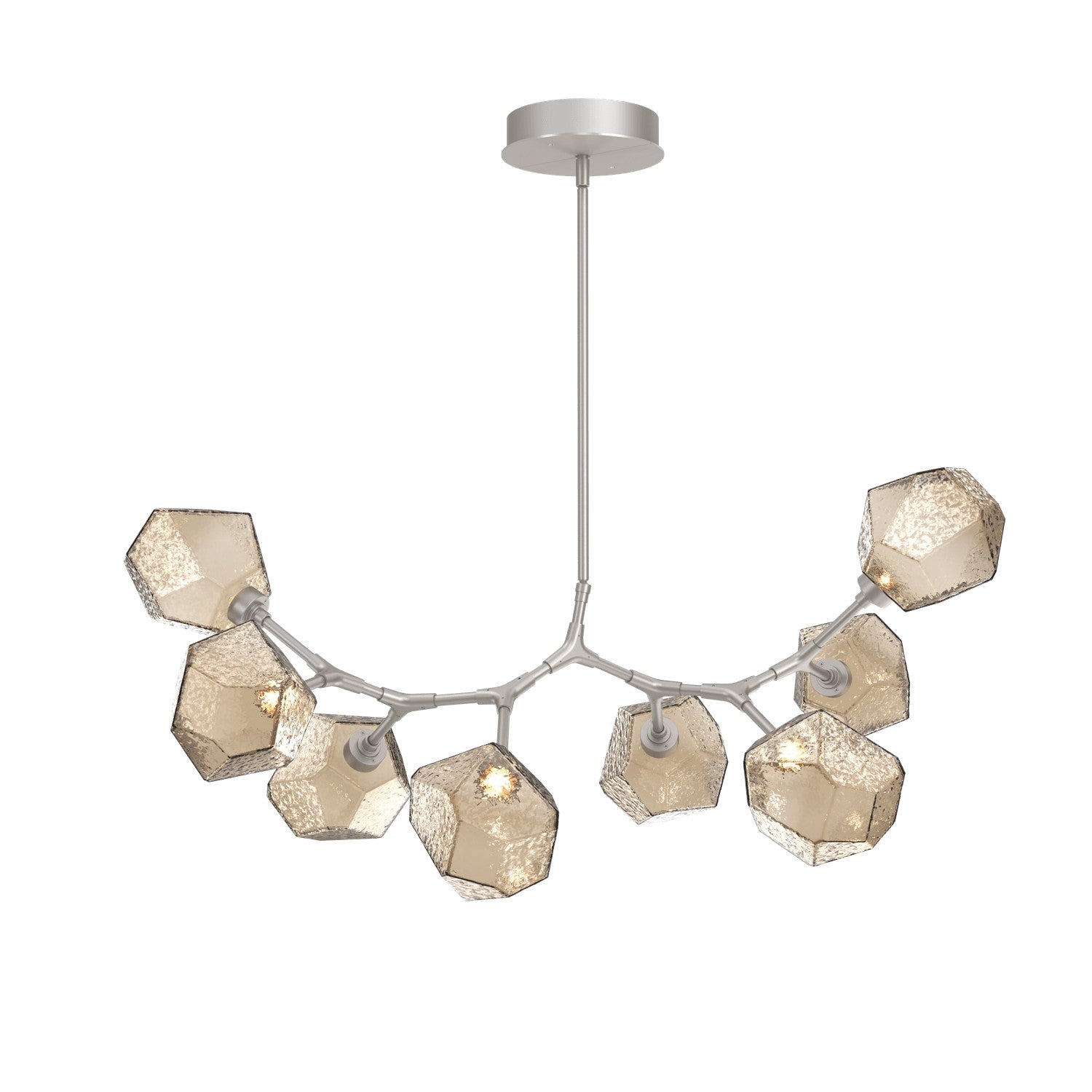 Hammerton Studio - PLB0039-BB-BS-B-001-L3-RTS - LED Branch - Gem - Beige Silver