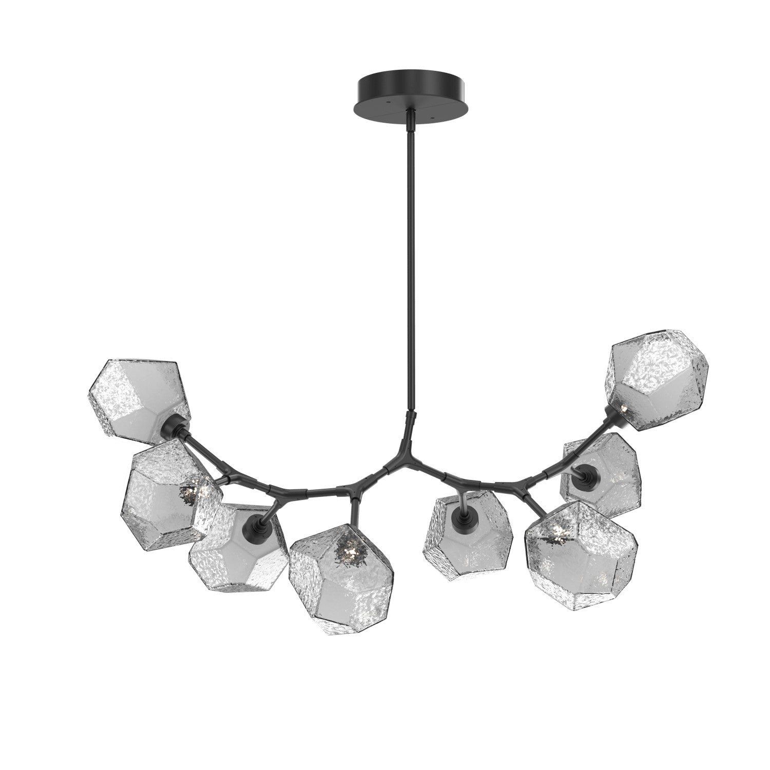 Hammerton Studio - PLB0039-BB-MB-S-001-L3-RTS - LED Branch - Gem - Matte Black