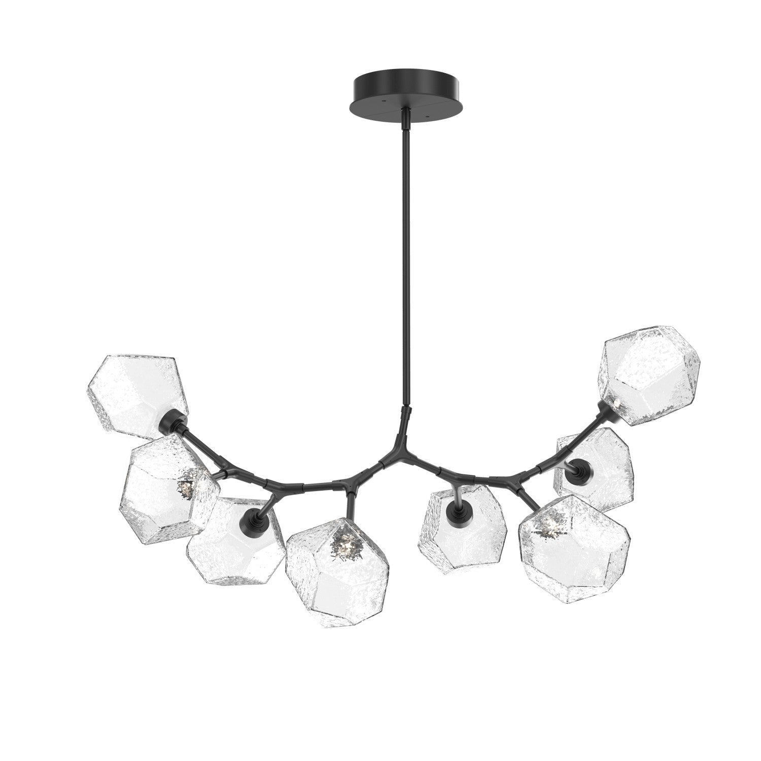 Hammerton Studio - PLB0039-BB-MB-C-001-L3-RTS - LED Branch - Gem - Matte Black