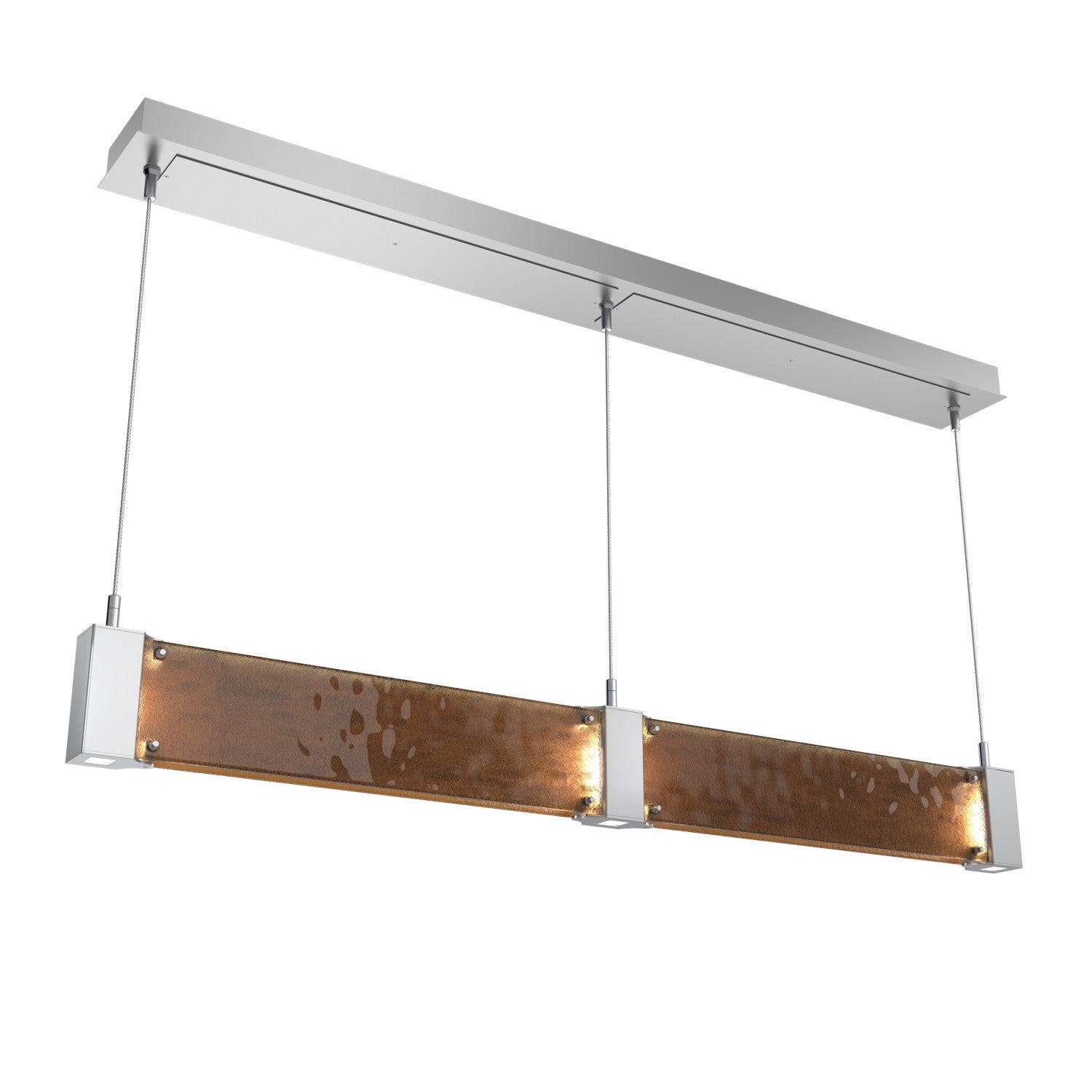 Hammerton Studio - PLB0042-47-CS-BG-CA1-L1 - LED Linear Suspension - Parallel - Classic Silver