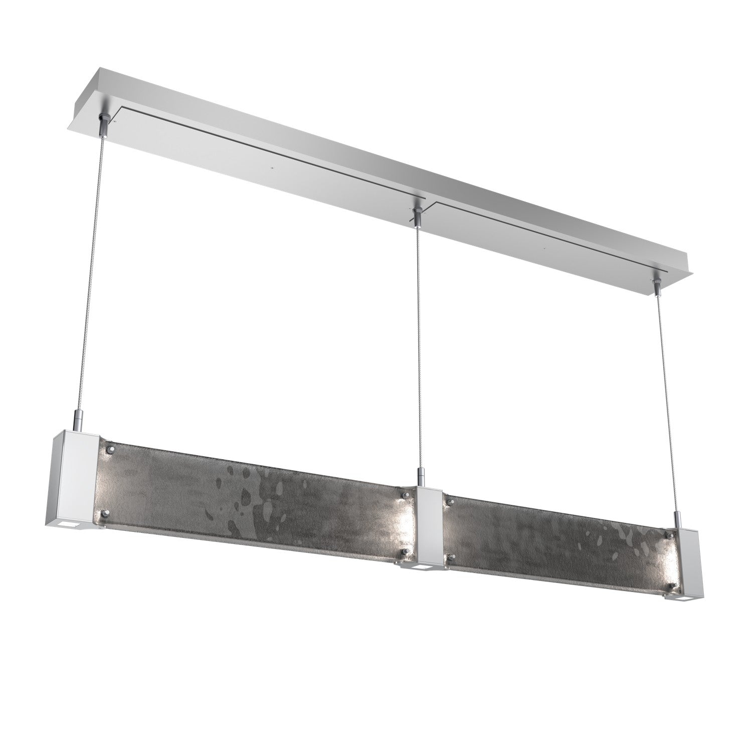 Hammerton Studio - PLB0042-47-CS-SG-CA1-L3 - LED Linear Suspension - Parallel - Classic Silver