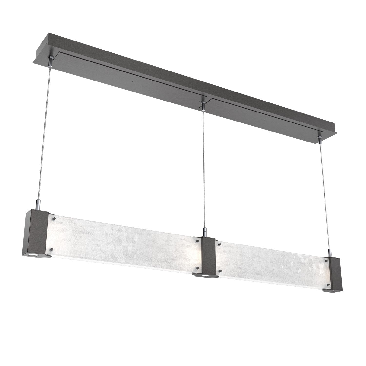 Hammerton Studio - PLB0042-47-GP-CG-CA1-L1 - LED Linear Suspension - Parallel - Graphite