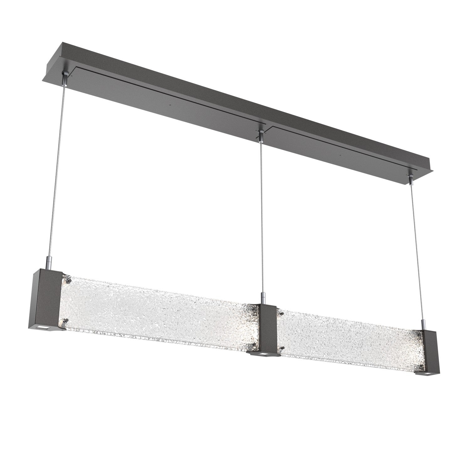 Hammerton Studio - PLB0042-47-GP-CR-CA1-L1 - LED Linear Suspension - Parallel - Graphite