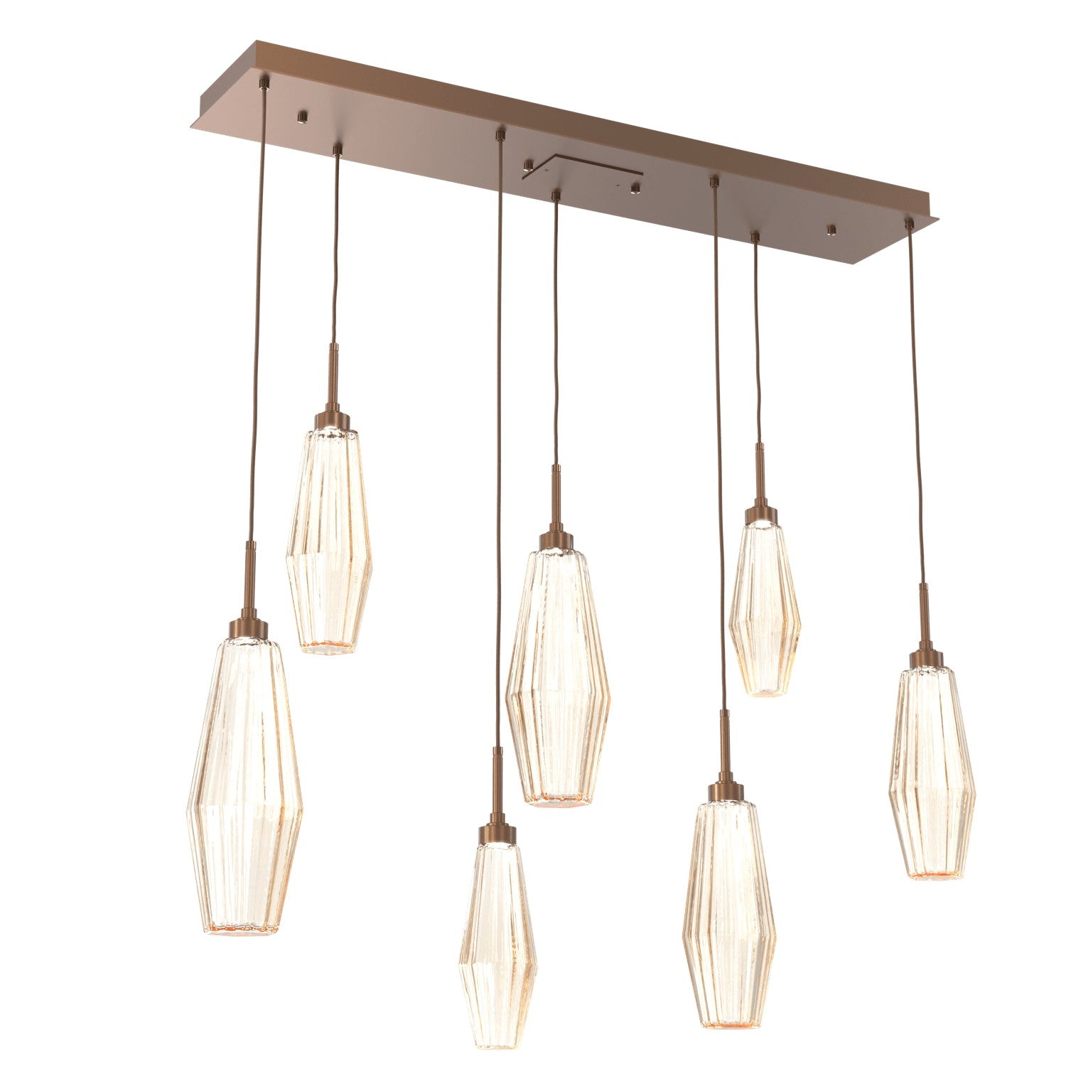 Hammerton Studio - PLB0049-07-BB-RA-C01-L1 - LED Pendant - Aalto - Burnished Bronze