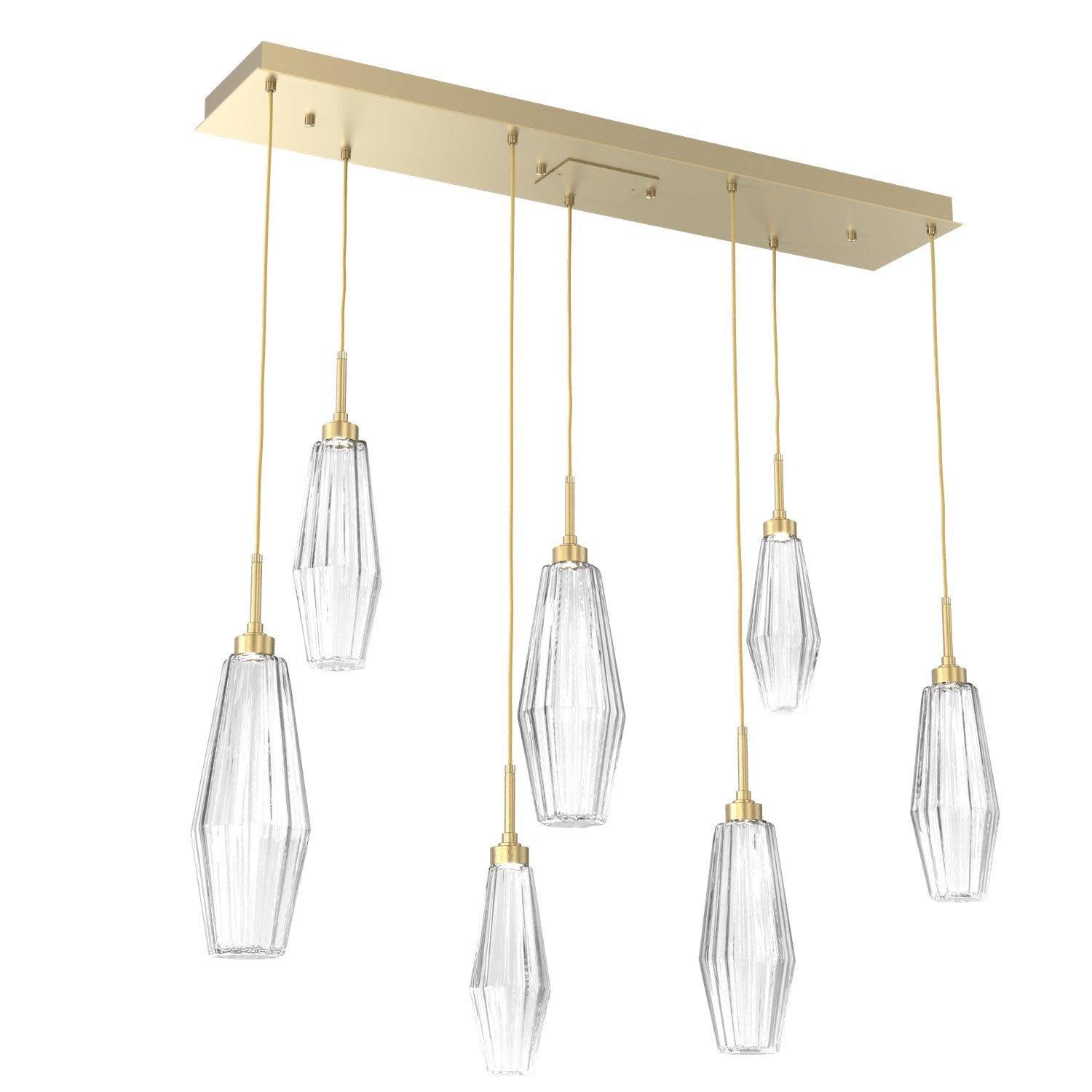 Hammerton Studio - PLB0049-07-GB-RC-C01-L3 - LED Pendant - Aalto - Gilded Brass