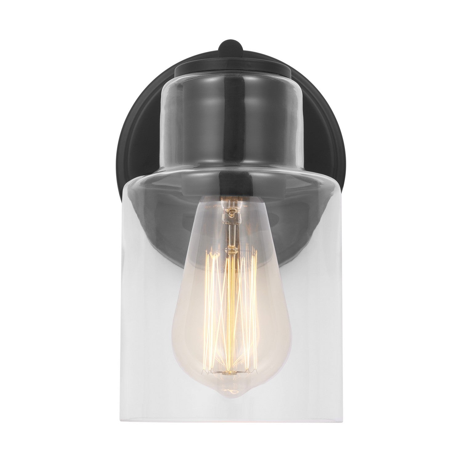 Visual Comfort Studio - DJV1001MBK - One Light Wall Sconce - Sayward - Midnight Black