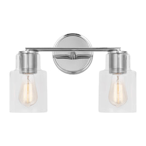 Visual Comfort Studio - DJV1002CH - Two Light Bath - Sayward - Chrome