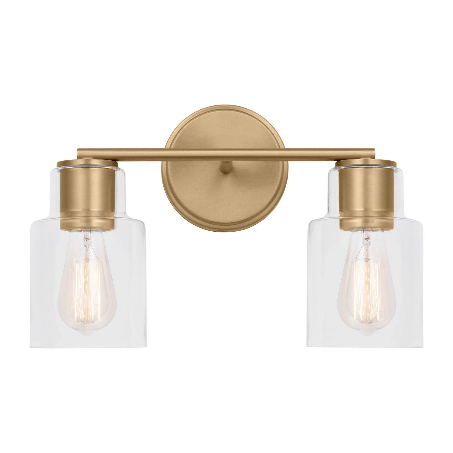 Visual Comfort Studio - DJV1002SB - Two Light Bath - Sayward - Satin Brass