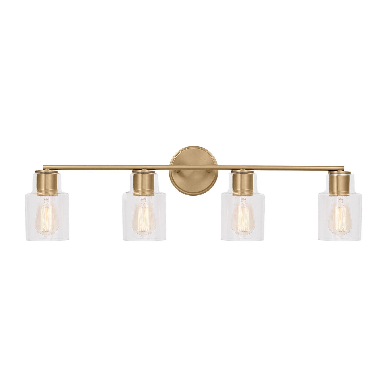 Visual Comfort Studio - DJV1004SB - Four Light Bath - Sayward - Satin Brass